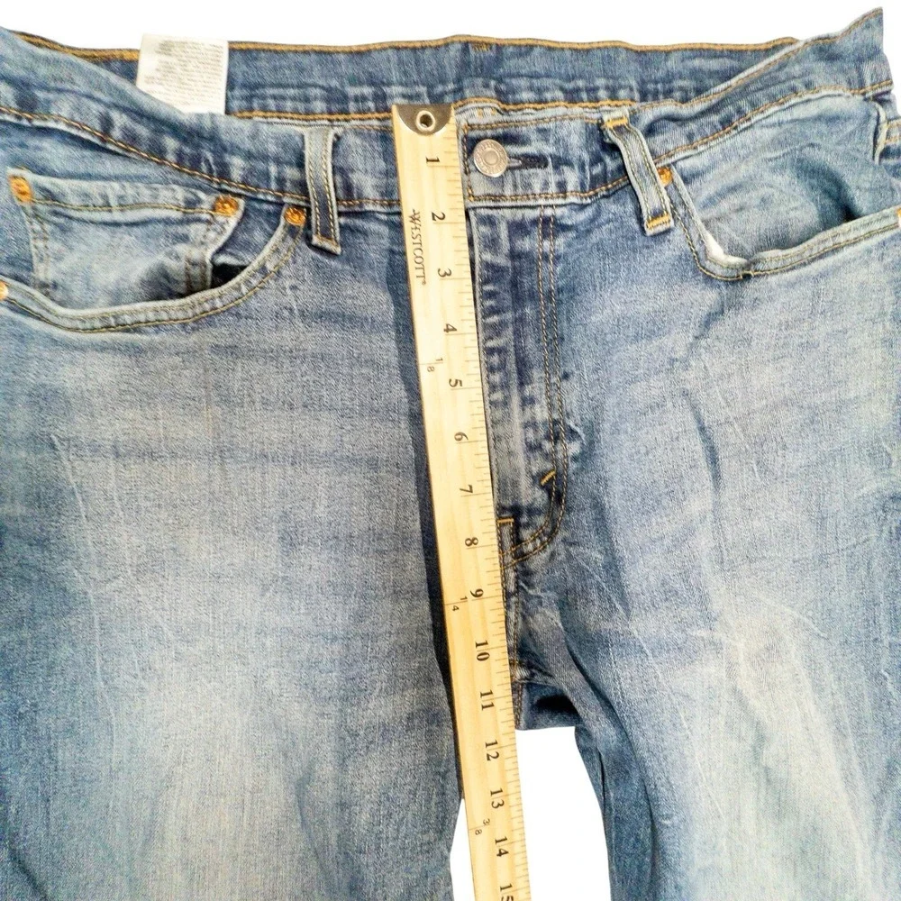 Levis 514 Blue‎ Jeans Mens 36x34  Regular Fit Straight Leg Cotton Denim Levi's